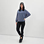 Базовий світшот із двонитки "Kaplan" Батал, фото 3