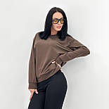 Базовий світшот із двонитки "Kaplan" Батал, фото 7