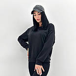 Базовий світшот із двонитки "Kaplan" Батал, фото 5