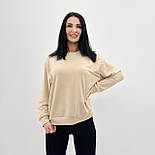 Базовий світшот із двонитки "Kaplan" Батал, фото 9