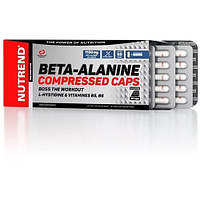Бета-аланин для спорта Nutrend Beta-Alanine Compressed Caps 90 Caps TT, код: 7576055