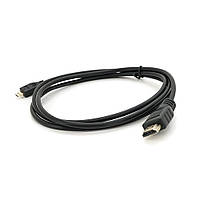 Кабель Merlion HDMI (тато) A-D micro (тато), 1.5m, чорний пакет, Q200 m