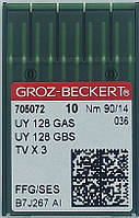 Иглы Groz-Beckert UY128 GAS №90 SES