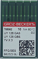 Голки Groz-Beckert UY128 GAS №80 SES