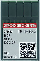Иглы Groz-Beckert DC*27 №80