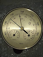 Метеостанция 3 в 1 Барометр,термометр, гигрометр, Ф13см
