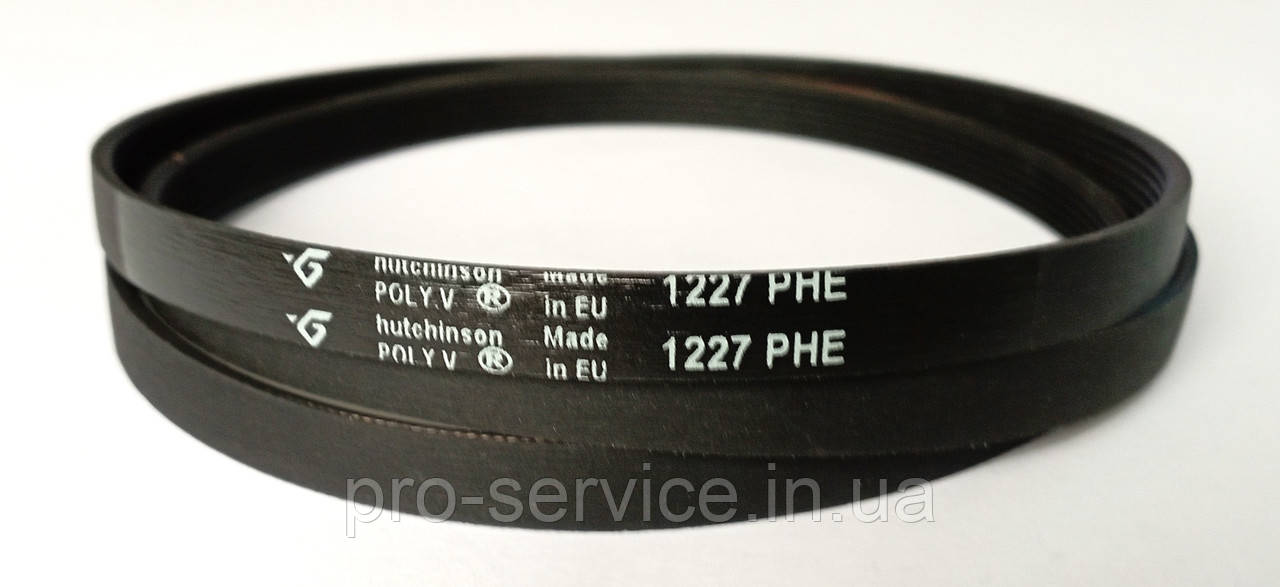 Ремінь 6PHE 1227 42028149 для пральних машин Vestel, Smeg, Zerowatt