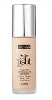 Тональна основа для обличчя Pupa Active Light SPF 10 - 010 Porcelain, 30 мл