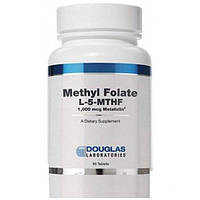 Фолиевая кислота Douglas Laboratories Methyl Folate (L-5-MTHF) 1000 mcg 60 Caps DOU-03762 TH, код: 7517688