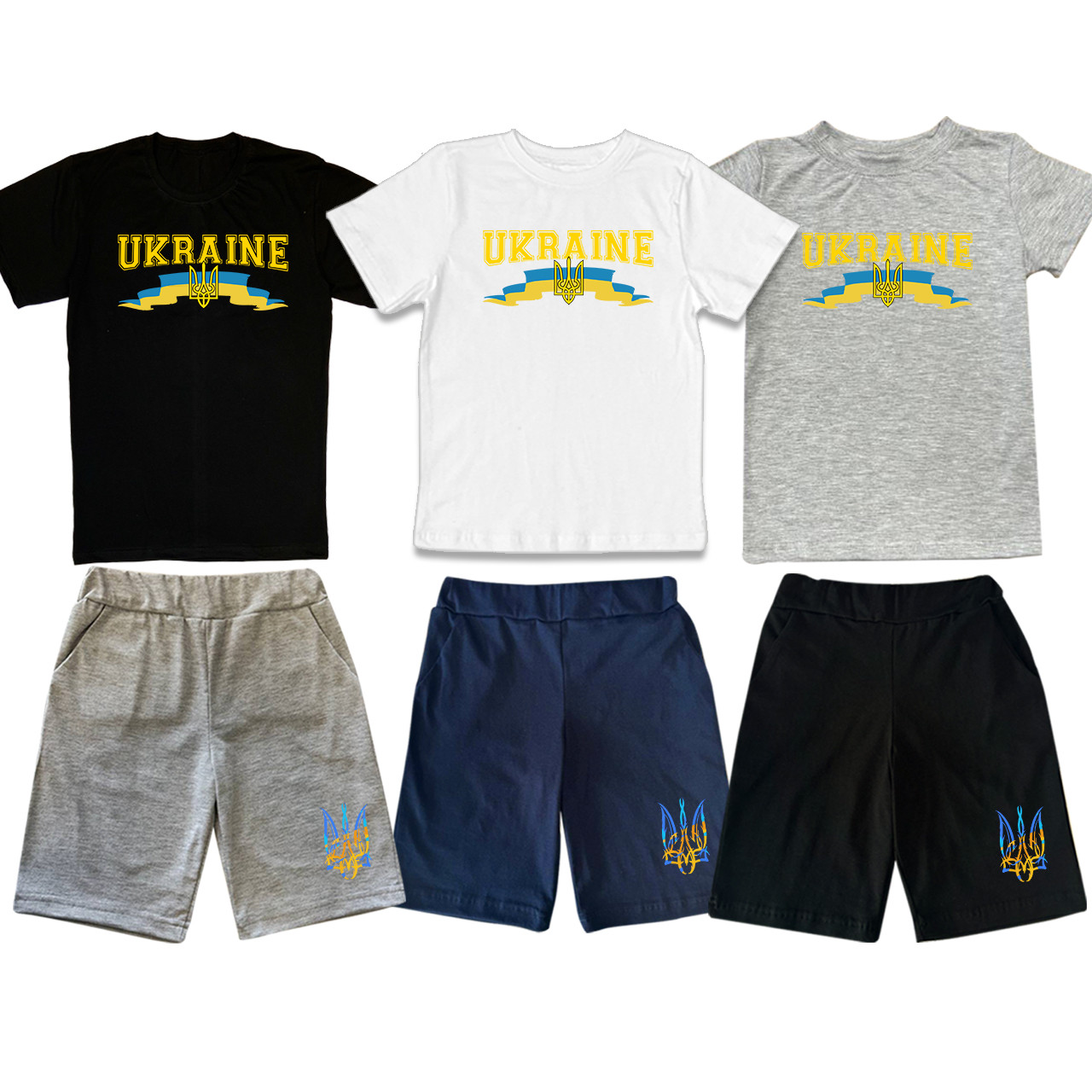 Літній костюм для хлопчика Ukraine, 2-16 років
