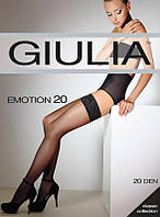 Чулки женские тонкие большой размер Giulia Emotion 20 den