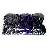 Резинки для волос Цветная с блеском-1 0307-1113-1 50 Nia-mart