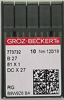 Иглы Groz-Beckert DC*27 №120