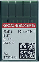 Иглы Groz-Beckert DC*27 №75