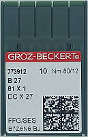 Иглы Groz-Beckert DC*27 №80 SES