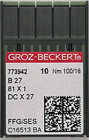 Иглы Groz-Beckert DC*27 №100 SES