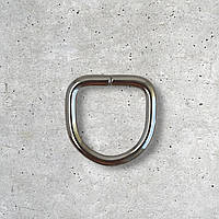 Полукольцо соединительное, размер 20 мм, цвет никель