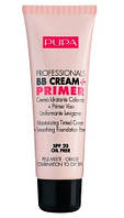 Тональный крем Pupa Professionals BB Cream + Primer SPF 20 01 для комбинированной и жирной кожи, 50 мл