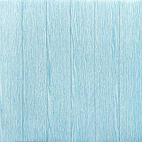 Самоклеючі 3д панелі блакитне дерево 700х700х4мм SW-00001338