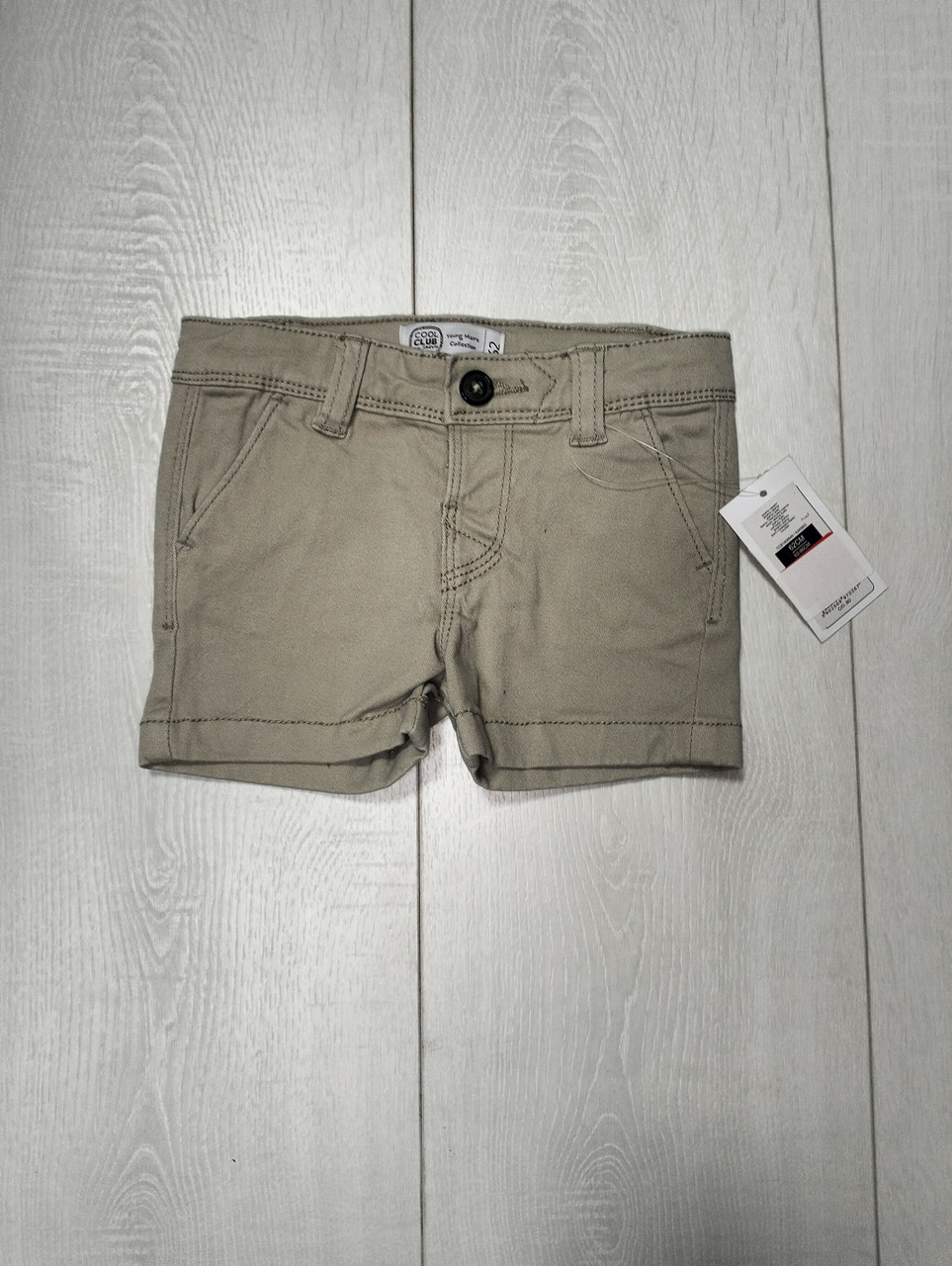 Шорти бежеві Cool club 62, 68см, фото 1