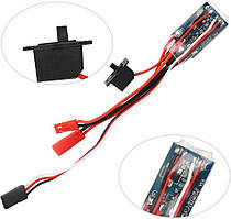 Контролер швидкості щіткових двигунів для RC автомобілів, човнів, ESC контролер, 10A