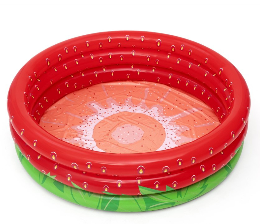 BW Басейн 51145 детский, клубника, 160-38см, 390л, рем.запл, от 2-х лет, фото 1