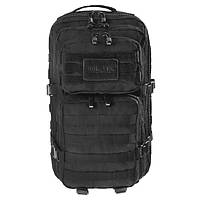 Рюкзак тактичний MIL-TEC Assault 36 л Black, військовий рюкзак, рюкзак туристичний чорний, армійський рюкзак