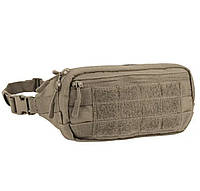 Тактична сумка на пояс Mil-Tec Coyote, військова сумка поясна, чоловіча сумка койот, армійська сумка моллі