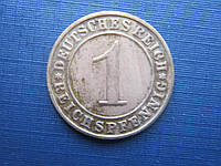 Монета 1 пфенниг Германия 1929 D