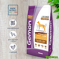 Gemon Maxi Puppy & Junior корм для цуценят великих порід, 15 кг
