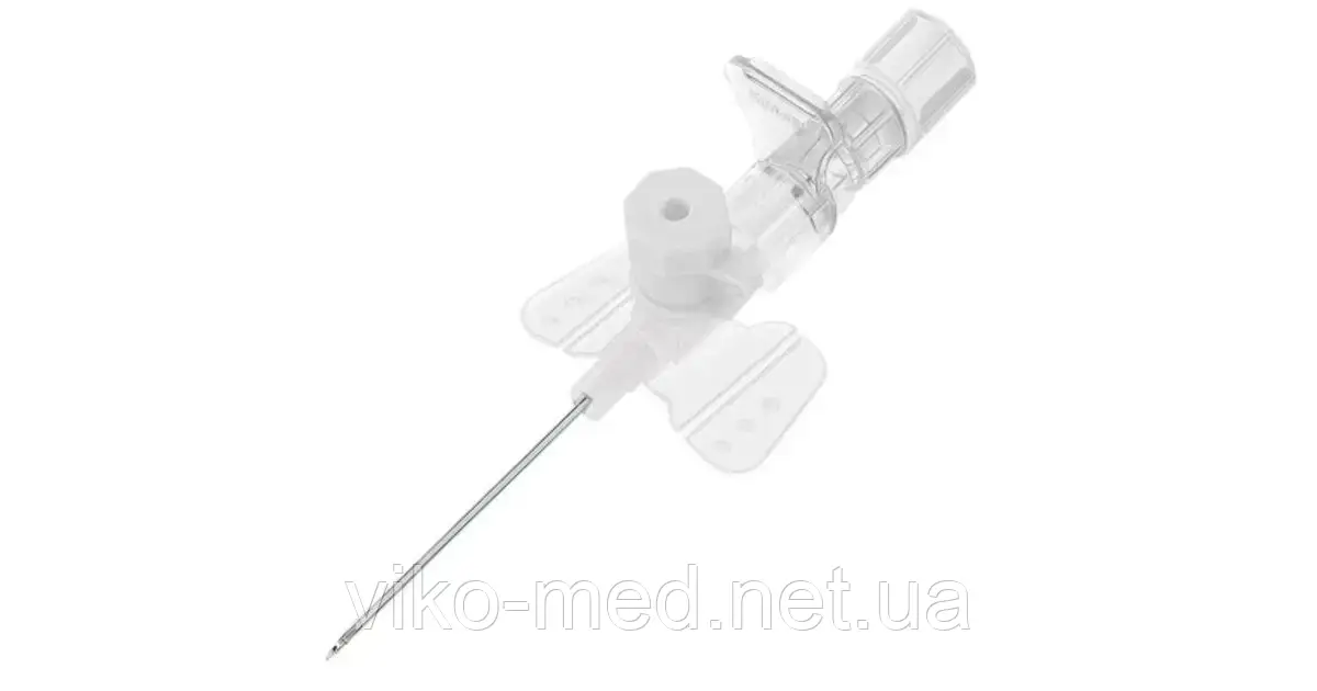 Катетер внутрішньовенний Vasofix Braunule 1,5 x 45 мм 17G x 1 3/4" 128 мл/хв, білий,B. Braun*, фото 1