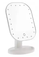 Портативное зеркало с LED подсветкой для макияжа (овальное) 20LED 36 ТК-40, цвет уточнять