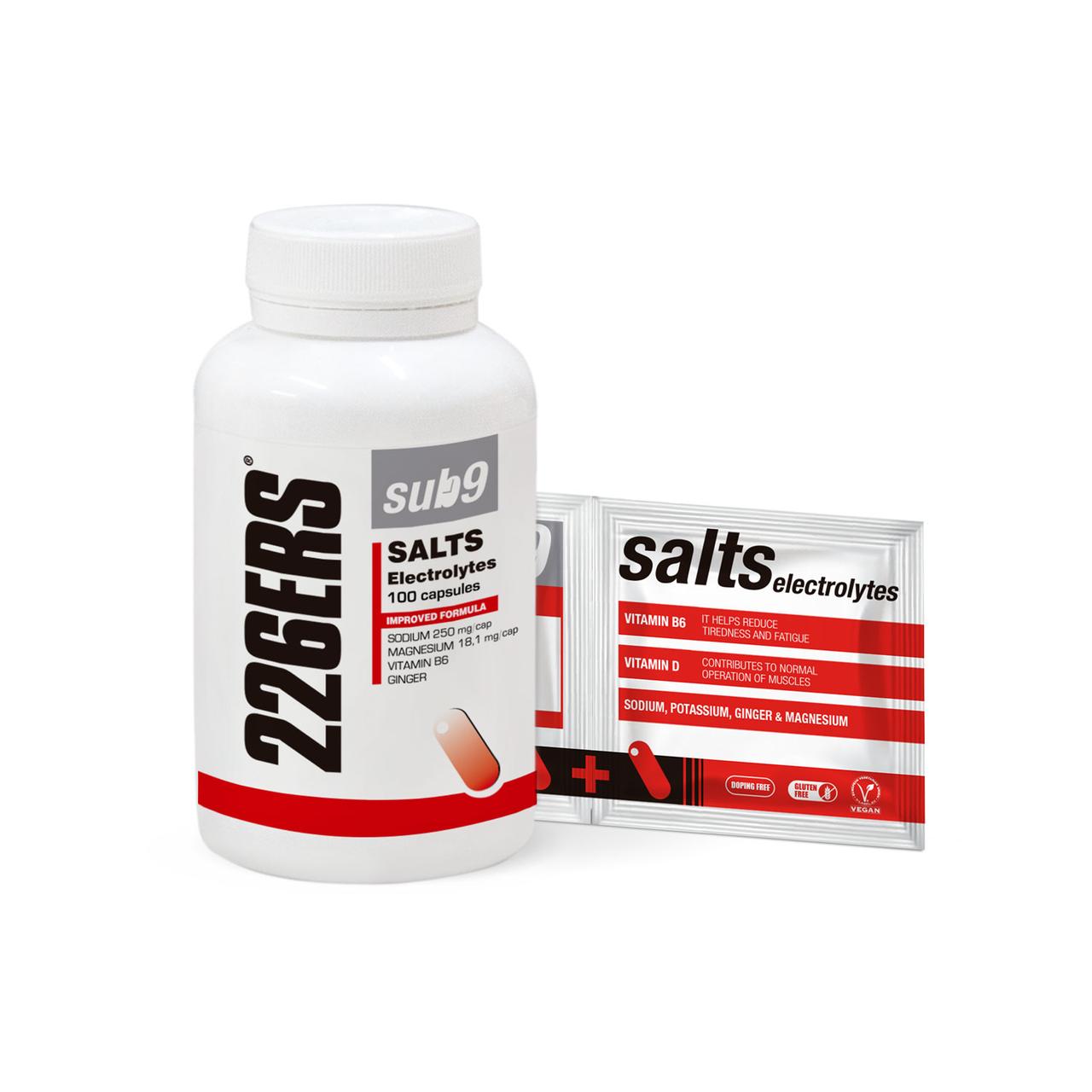 Електроліти 226ERS, SUB-9 SALTS ELECTROLYTES, 100 капсул, фото 1