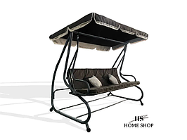 Садова розкладна гойдалка Relax Plus Brown ARSC18722