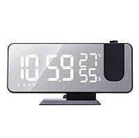 Электронные часы настольные с проекцией RD-1 Будильник-часы светодиодные с LED подсветкой