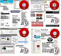 Каталоги запасных частей, инструкции по ремонту и эксплуатации погрузчиков TOYOTA, KOMATSU, CAT, DAEWOO