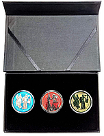 Подарочный набор серебряных монет "Аллегории"