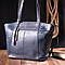 Ділова жіноча сумка KARYA 184592 шкіряна Сірий, фото 10