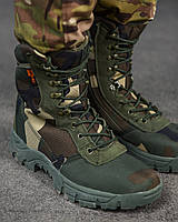 Тактические военные ботинки олива, тактические ботинки олива, берцы тактические для ЗСУ олива