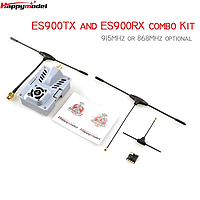 Комплект приемник+передатчик дальнего действия 915 МГц Happymodel ExpressLRS ES900TX + ES900RX