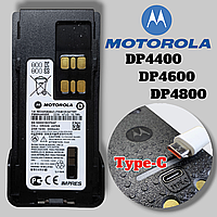 Type-C Аккумулятор для раций Motorola DP4400, DP4600, DP4800 и др. Батарея на рацию моторола. Ёмкость 3000 мАч