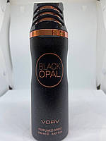 Женский парфюмированый спрей Black Opal 200ml