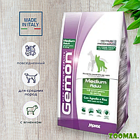 Gemon Medium Adult with Lamb and Rice корм для собак середніх порід з ягням, 15 кг