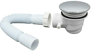 Сифон для душового піддону  із гідрозатвором діаметр 90 мм.