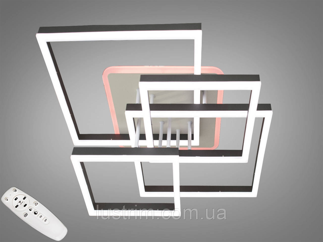 Світлодіодна люстра с диммером 145W