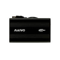 Зовнішня кишеня 2.5" Maiwo K2501A-U2S black для HDD SATA через USB2.0 на гвинтах алюм. чорний