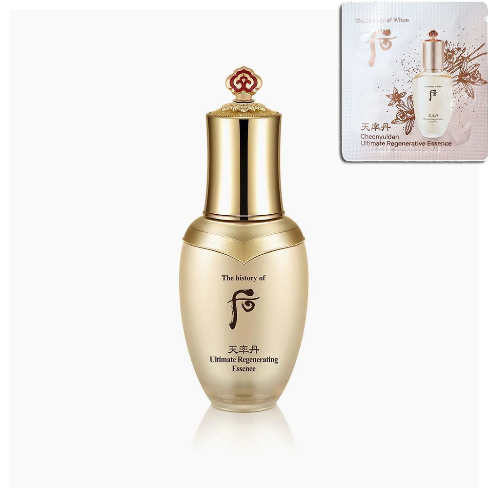 The History of Whoo Cheonyuldan Ultimate Regenerative Essence/ Омолоджуюча есенція 1 мл