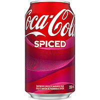 Напій Coca-Cola Spiced Raspberry Spiced Coke Coca-Cola Кока Кола Малина і Прянощі 335мл