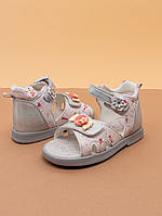 Босоніжки сандалі для дівчинки 21-26 срібні детские босоножки для девочки Tom.M
