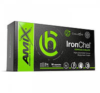 Микроэлемент Железо для спорта Amix Nutrition ChelaZone IronChel Iron Ferrous Bisglycinate Ch SM, код: 7803227